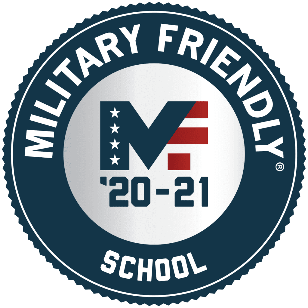 Military friendly 20-21 school badge