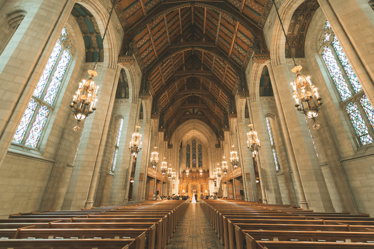 Photography alumni photo of a church