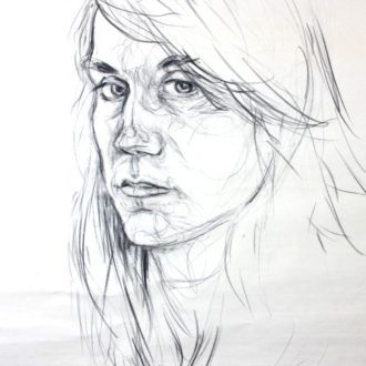 Figure Drawing piece by Art and Design Student Artist Unknown
