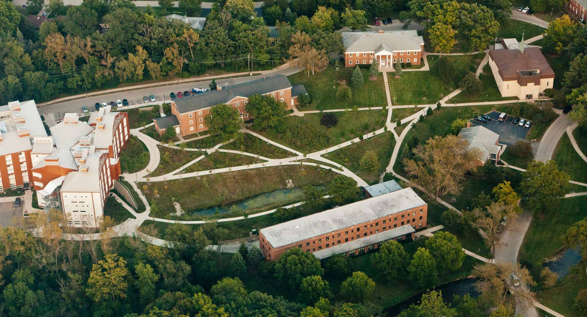 Judson University aerial photo