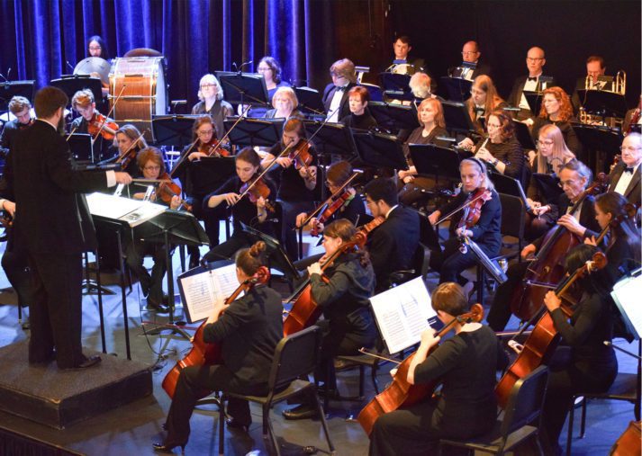 Judson Community Civic Orchestra performing