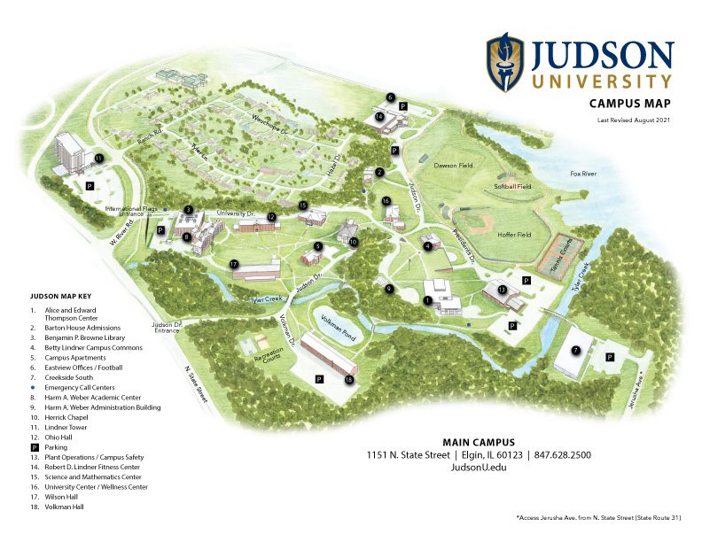 Judson Campus Map