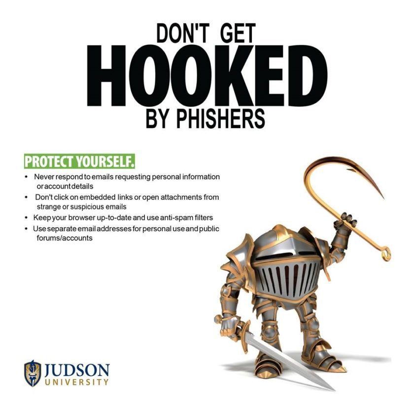 Don't Get Hooked by Phishers